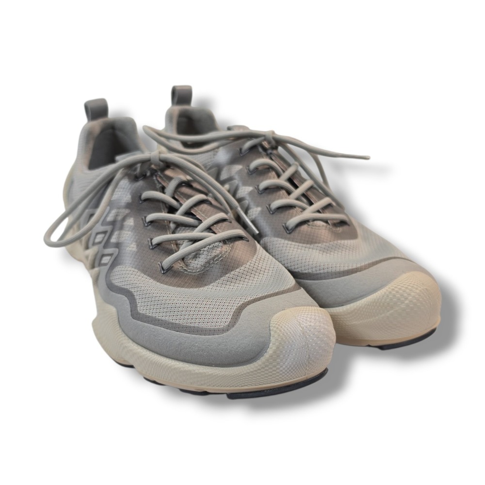 Ecco Phorene Biom Natural Motion Performance Sneakers Gray & Beige Women's 8